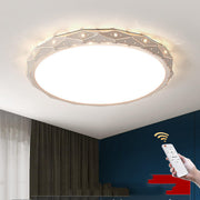 Light Luxury Room LED Round Ceiling Lamps